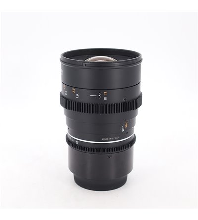 SAMYANG VDSLR 24mm T1.5 MK2 CANON RF USATO - GARANZIA 12 MESI FCF