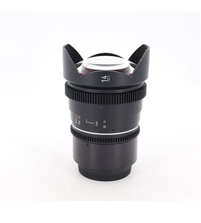 SAMYANG VDSLR 14mm T3.1 MK2 CANON RF USATO - GARANZIA 12 MESI FCF