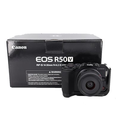CANON EOS R50V + RF-S 18-45mm F4.5-6.3 IS STM USATO - GARANZIA 12 MESI FCF
