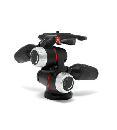MANFROTTO MHXPRO-3WX TESTA TREPPIEDE 3 VIDE XPRO + SISTEMA SGANCIO RAPIDO XCHANGE