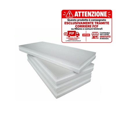 PANNELLO IN POLISTIROLO 2mt x 1mt BIANCO/NERO