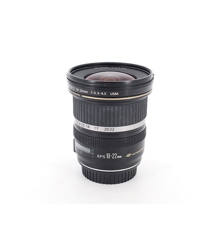 CANON EF-S 10-22mm F3.5-4.5 USM USATO - GARANZIA 6 MESI FCF