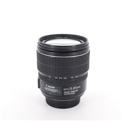 CANON EF-S 15-85mm F3.5-5.6 IS USM USATO - GARANZIA 6 MESI FCF