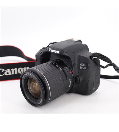 CANON EOS 800D + EF 28-90mm F4-5.6 USM USATO - GARANZIA 6 MESI FCF
