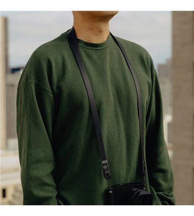 PEAK DESIGN LRS-L-BK-1 PELLE NERA CAMERA STRAP LONG