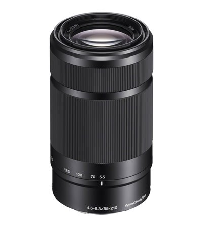 SONY E 55-210m F4.5-6.3 OSS SEL55210B - GARANZIA SONY ITALIA
