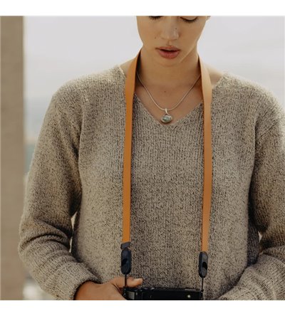 PEAK DESIGN LRS-ST-AM-1 PELLE  CAMERA STRAP STANDARD - AMBER