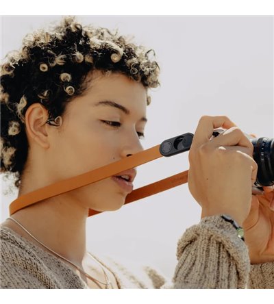 PEAK DESIGN LRS-N-AM-1 PELLE CAMERA STRAP NECK - AMBER PK9357