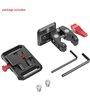 SMALLRIG 2989 MINI V-LOCK BATTERY PLATE WITH CLAW-SHAPER CLAMP