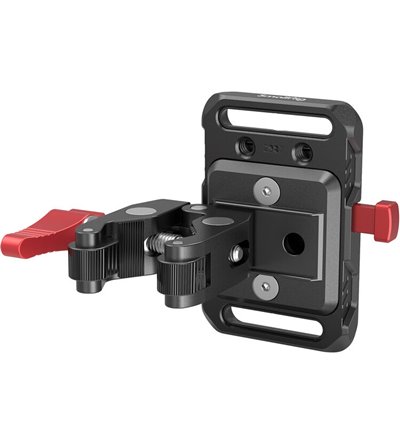 SMALLRIG 2989 MINI V-LOCK BATTERY PLATE WITH CLAW-SHAPER CLAMP