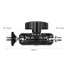 SMALLRIG 2158 UNIVERSAL MAGIC ARM WITH SMALL BALL HEAD (2PCS)