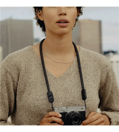 PEAK DESIGN CRS-N-BK-1 CORDURA CAMERA STRAP NECK - BLACK