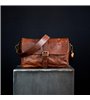 BRONKLEY PAR-BAG-02 PARIS IN PELLE COGNAC