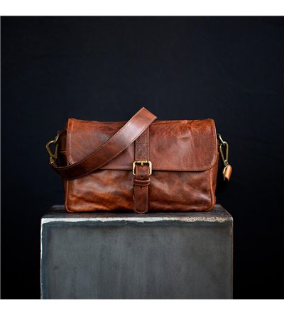 BRONKLEY PAR-BAG-02 PARIS IN PELLE COGNAC