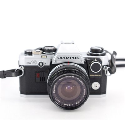 OLYMPUS OM-10 + 24mm F2.8 USATO - GARANZIA 2 MESI FCF