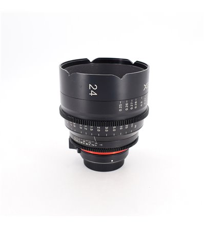 SAMYANG XEEN KIT 24mm T1.5 / 50mm T1.5 / 85mm T1.5 CANON EF USATO - GARANZIA 6 MESI FCF