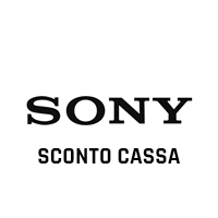 SONY SCONTO IN CASSA