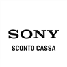 SONY SCONTO IN CASSA