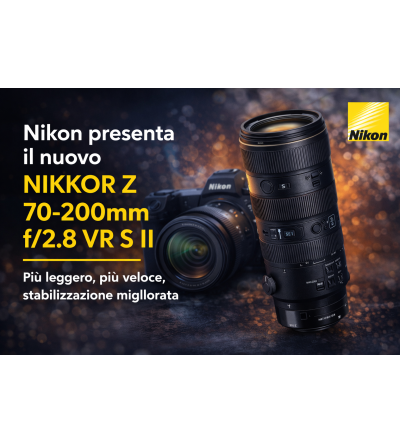 Nikon presenta il nuovo NIKKOR Z 70-200mm f/2.8 VR S II
