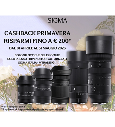 Cashback Sigma 2026: fino a 200€ di rimborso sugli obiettivi Sigma