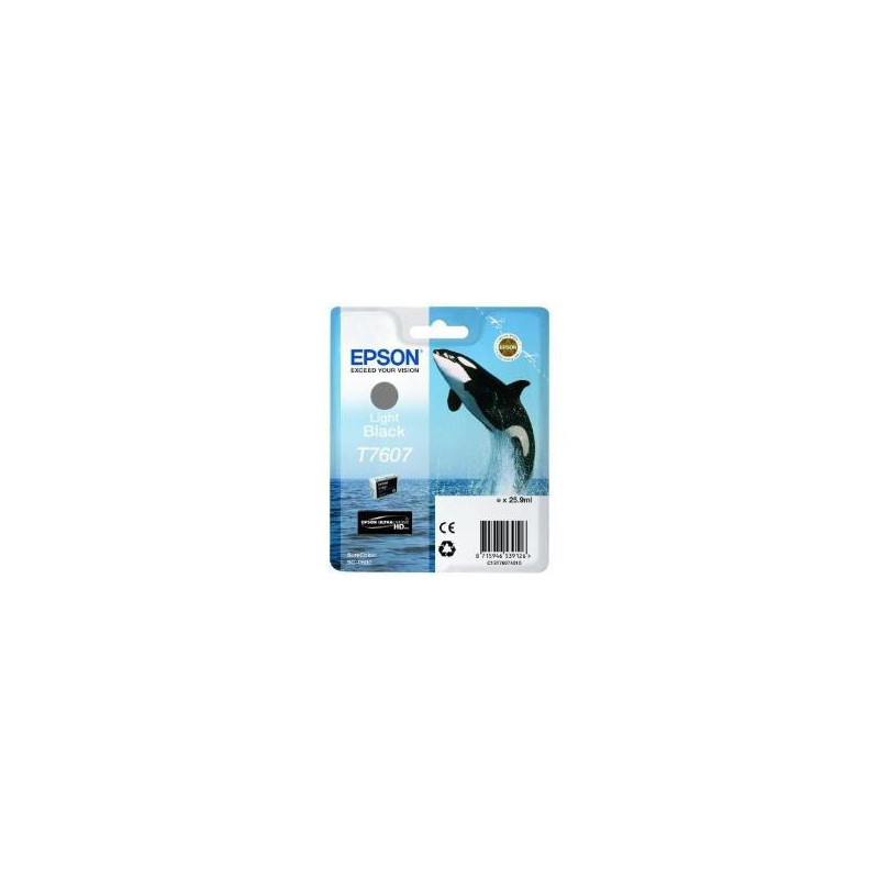 EPSON T7607 LIGHT BLACK | Fcf Forniture Cine Foto EPSON T7607 LIGHT BLACK | Fcf Forniture Cine Foto