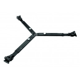 MANFROTTO 165MV BASE A STELLA NERA PER TREPPIEDI CON DOPPIO PUNTALE | Fcf Forniture Cine Foto