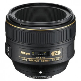 NIKON AF-S NIKKOR 58mm F1.4G - GARANZIA 4 ANNI NITAL | Fcf Forniture Cine Foto