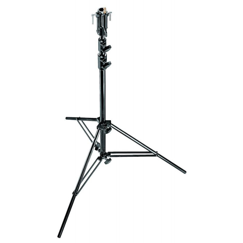 MANFROTTO 007BSU STATIVO CINE 3 SEZIONI IN ACCIAIO NERO CON GAMBE | Fcf Forniture Cine Foto MANFROTTO 007BSU STATIVO CINE 3 SEZIONI IN ACCIAIO NERO CON GAMBE | Fcf Forniture Cine Foto