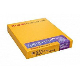 KODAK PORTRA 160 10.2X12.7 CM - 4X5 - 10 PELLICOLE | Fcf Forniture Cine Foto