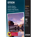 EPSON A3 MATTE PAPER HEAVY WEIGHT 50 FOGLI