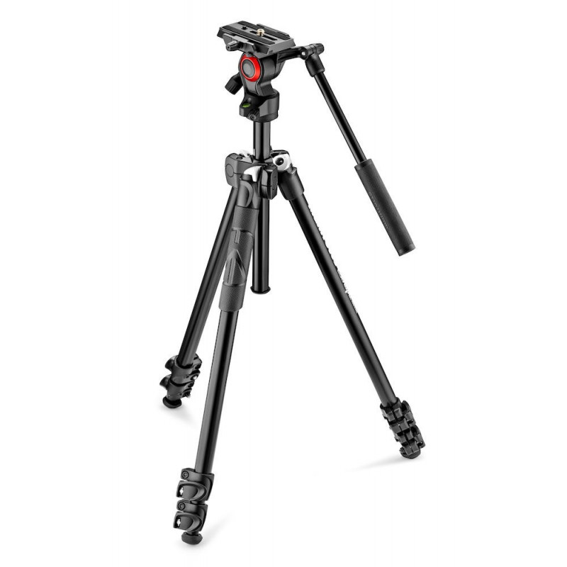 MANFROTTO MK290LTA3-V KIT 290 LIGHT CON TESTA FLUIDA VIDEO MVH400AH | Fcf Forniture Cine Foto MANFROTTO MK290LTA3-V KIT 290 LIGHT CON TESTA FLUIDA VIDEO MVH400AH | Fcf Forniture Cine Foto