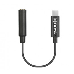 BOYA BY-K4 ADATTATORE AUDIO 3.5MM TRS (F) TO TYPE-C (M) | Fcf Forniture Cine Foto
