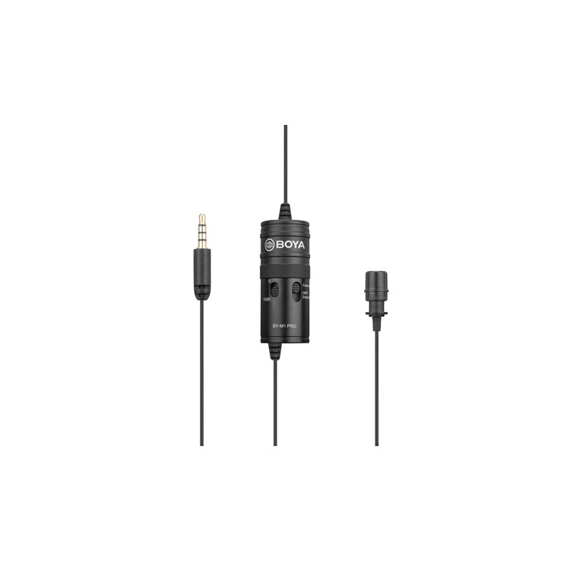 BOYA BY-M1 PRO UNIVERSAL LAVALIER MICROPHONE | Fcf Forniture Cine Foto BOYA BY-M1 PRO UNIVERSAL LAVALIER MICROPHONE | Fcf Forniture Cine Foto