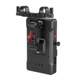 SMALLRIG PIASTRA ADATTATORE PER BATTERIA V-MOUNT CON BRACCIO REGOLABIE 15mm | Fcf Forniture Cine Foto