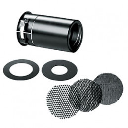 BRONCOLOR ATTACHMENT WITH 3 HONEYCOMB GRIDS AND 2 APERTURE MASKS FOR MOBILITE 2/PICOLITE | Fcf Forniture Cine Foto