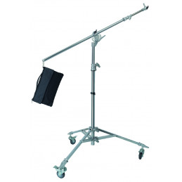 FOTOBESTWAY FT-1911 STEEL BOOM STAND WITH WHEEL | Fcf Forniture Cine Foto