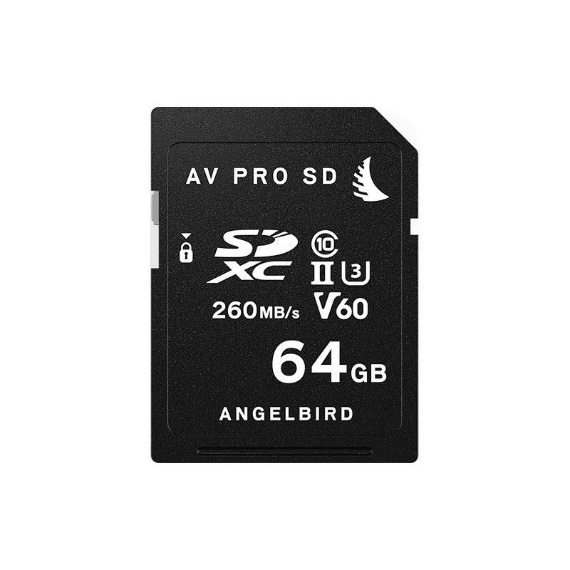 ANGELBIRD 64GB V60 AV PRO MK2 UHS-II SDXC | Fcf Forniture Cine Foto ANGELBIRD 64GB V60 AV PRO MK2 UHS-II SDXC | Fcf Forniture Cine Foto