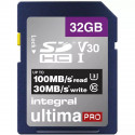 INTEGRAL 32GB V30 SDHC READ 100MB/S WRITE 30MB/S