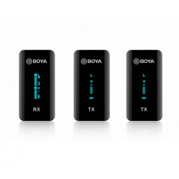 BOYA BY-XM6-S2 DUAL CHANNEL WIRELESS MICROPHONE | Fcf Forniture Cine Foto