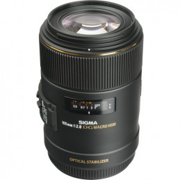 SIGMA 105mm F2.8 MACRO EX DG OS HSM AF CANON | Fcf Forniture Cine Foto