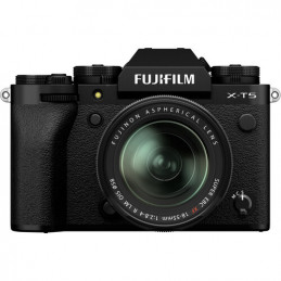 FUJIFILM X-T5 BLACK + XF 18-55mm - GARANZIA FUJIFILM ITALIA | Fcf Forniture Cine Foto