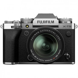 FUJIFILM X-T5 SILVER + XF 18-55mm - GARANZIA FUJIFILM ITALIA | Fcf Forniture Cine Foto