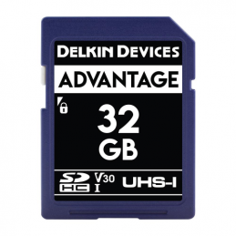 DELKIN 32GB ADVANTAGE USH-I C10 U3 V30 SDHC | Fcf Forniture Cine Foto