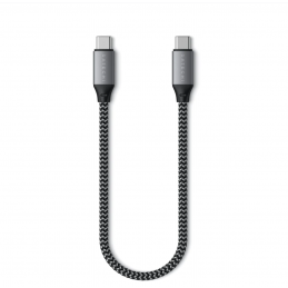 SATECHI ST-TCC10M CAVO USB-C A USB-C 25CM - SPACE GRAY | Fcf Forniture Cine Foto