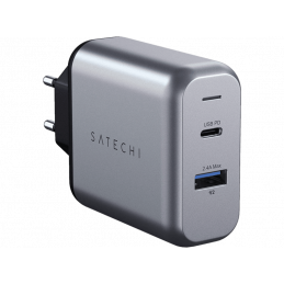 SATECHI ST-MCCAM-EU CARICABATTERIE USB-C 30W | Fcf Forniture Cine Foto