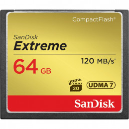 SANDISK 64GB CF 120MB/s EXTREME