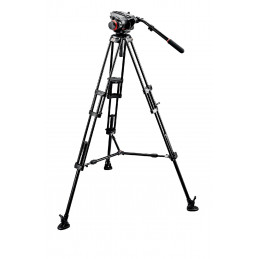 MANFROTTO KIT 504HD, TREPPIEDI 546B, STABILIZ. 537SPRB,SACCA MBAG100PN